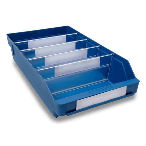 Plastic bin dividers 435 - bin, deep