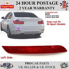 Rear Bumper Reflector Red Lens
