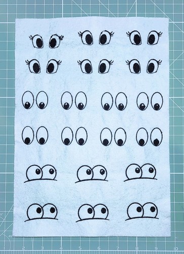 Soft toy embroidery felt - embroidery,