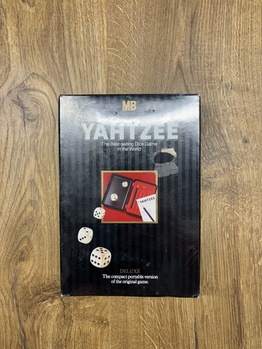 Vintage 1982 yahtzee travel - mb,
