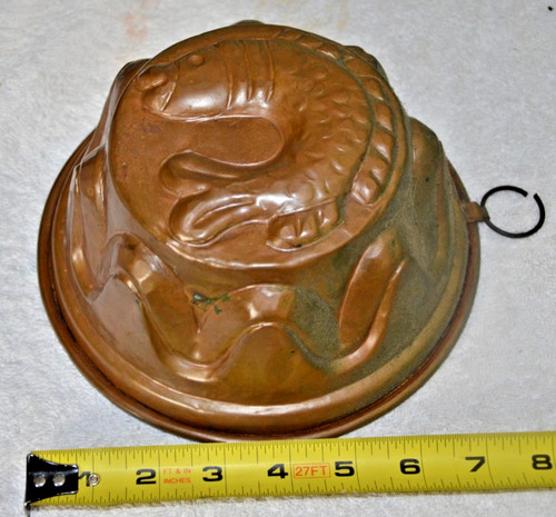 Vtg tin lined - tin, copper