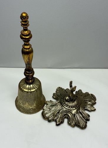 Vintage handheld school bell - handheld,