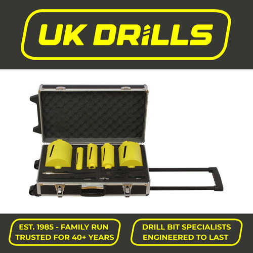 Diamond core drill set - core,
