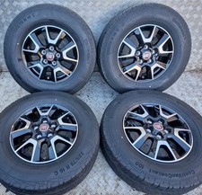 16"FIAT DUCATO,RELAY, BOXER GENUINE SET OF ALLOY WHEELS CONTINENTAL TYRES 5x118