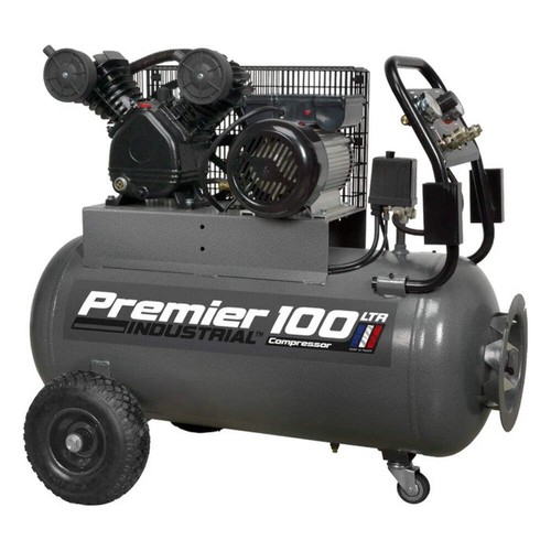 Air compressor 100l belt - 100l,