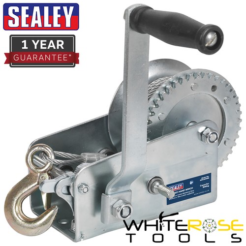 Sealey winch geared hand - sealey,