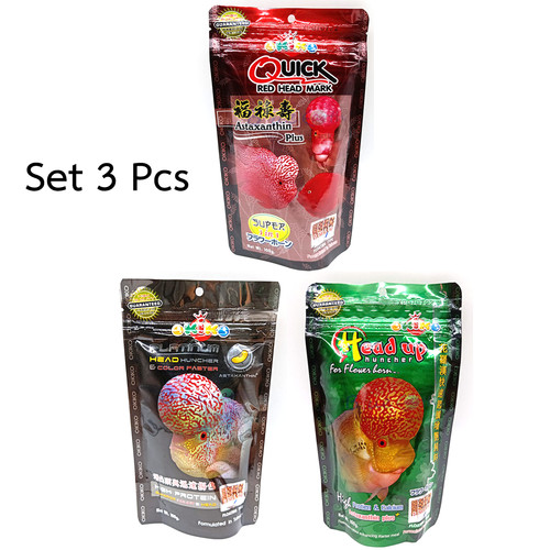 Set pcs okiko flowerhorn - set,
