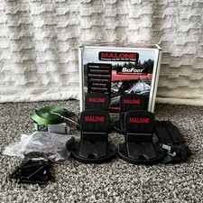 Malone BigFoot Gunnel Style Canoe Carrier - Black - W/ Tie Downs Load Straps