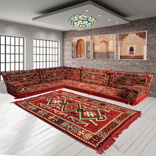 Majlis floor seating corner - majlis,