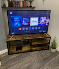 Industrial TV Stand Vintage