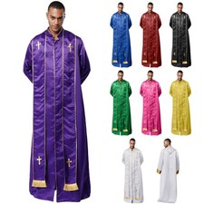 UK Men Clergy Robe Priest