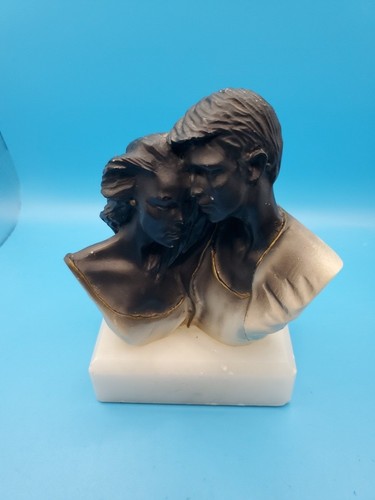 Alabaster bust couple - bust,