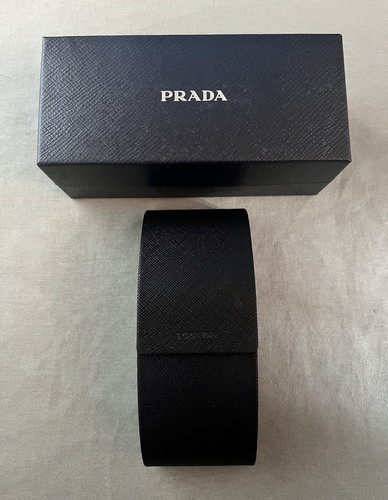 Prada black hard case - hard, for