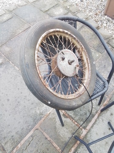 Bsa c15 front wheel - c15,