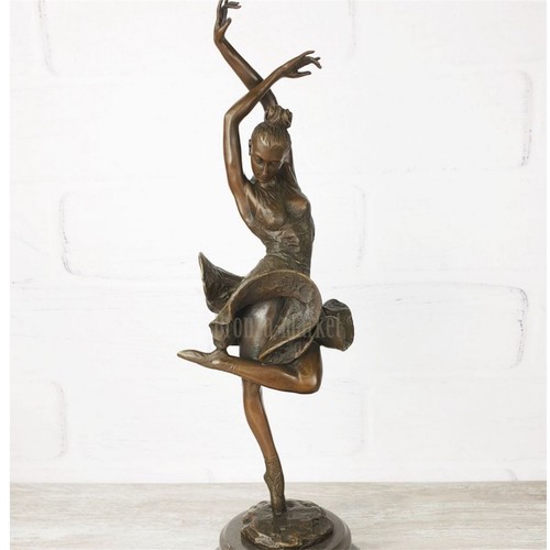 Bronze sculpture woman - bronze,