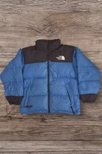 Men's North Face Blue 1996 Retro Nuptse Jacket - Small