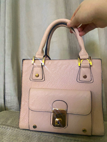 Dune pink pebbled faux - pink,
