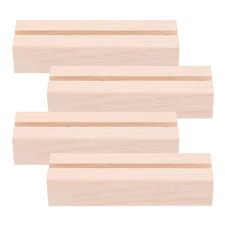  4 Pcs Wooden Stands for