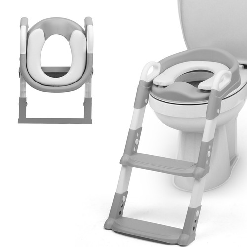 Children toilet seat ladder - children, &