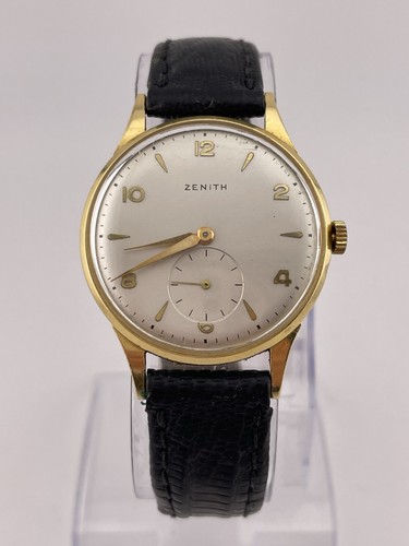 Zenith 18ct gold vintage - zenith,