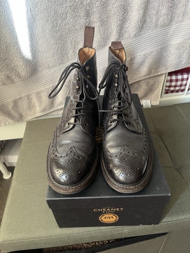 Cheaney brogue boots men - brogue,