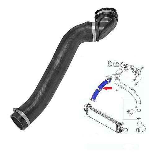 Intercooler pipe turbo - turbo, hose