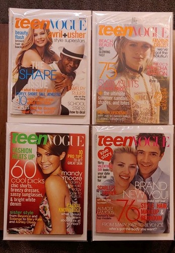 Teen vogue lot mandy moore - vogue,