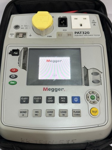 Megger pat320 25a 10a - megger, 25a,