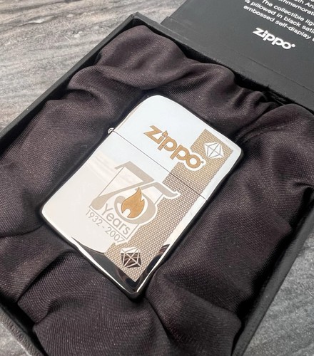 Zippo lighter 1932 2007 75th - zippo,