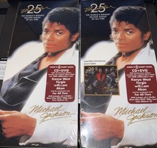 MICHAEL JACKSON SEALED CD DVD THRILLER ZOMBIE LONGBOX LIMITED  