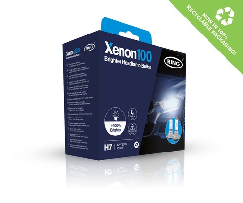 Ring 100 dipped beam bulbs - 100%,