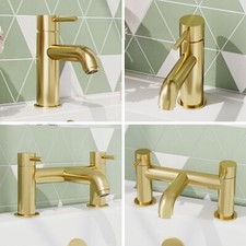 Arlo Modern Brushed Brass Mono
