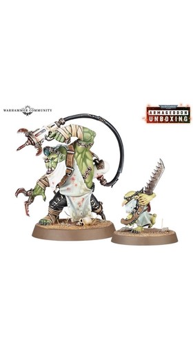 Ork painboy and grot - ork,