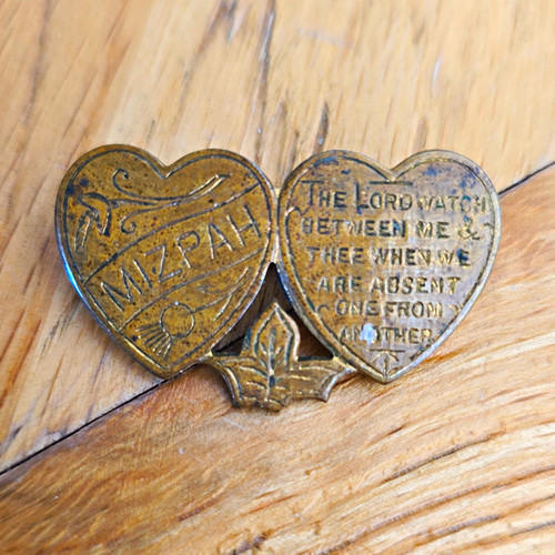 Heart shaped love brooch pin - heart,