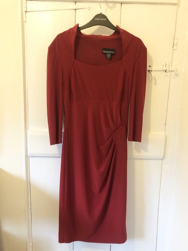 Frank lyman red dress - frank, 12