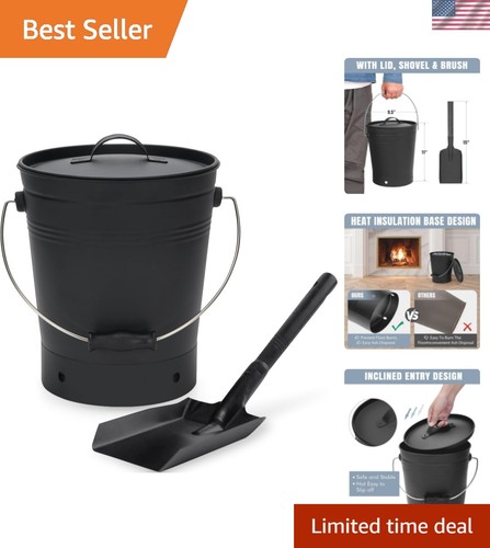 Durable ash carrier with metal - with,
