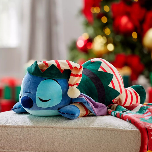 Stitch festive cuddleez large - cuddleez,