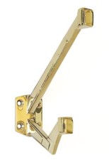 Solid Brass Art Deco Hat and