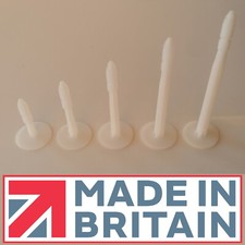 Universal Plastic Wall Insulation Fixings Cob Plug Plugs 8mm Length: 50 - 130 mm