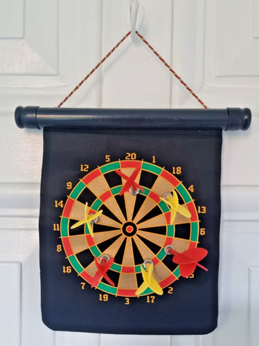 Mini magnetic dartboard 2in1 - magnetic,