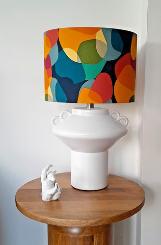 Lampshade handmade retro - lampshade,