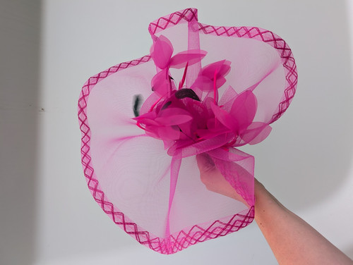Statement large hot pink - hot,