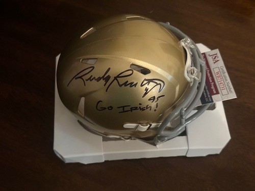 Rudy ruettiger signed - rudy,