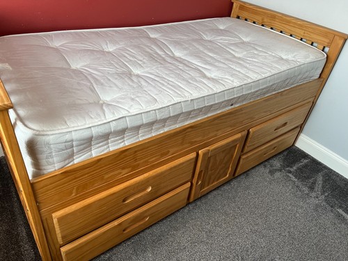 Wooden storage bed captains - wooden,