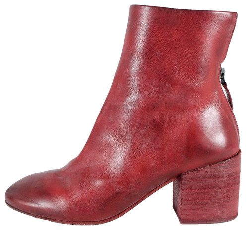 Marsell red distressed leather - distressed,