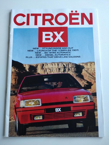 Citroen saloon estate - bx,