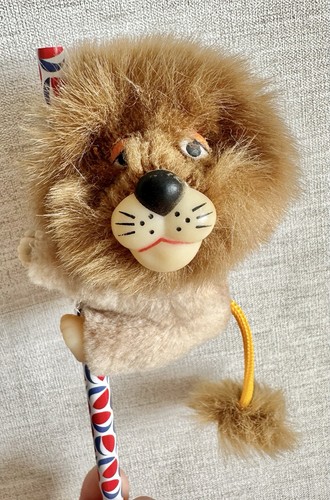 Lion toy vintage pencil - lion,