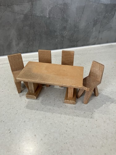 Vintage lundby table and - table,