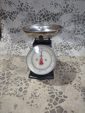 Hanson Black Traditional Kitchen Scales 5kg Mechanical Baking Imperial & Metric