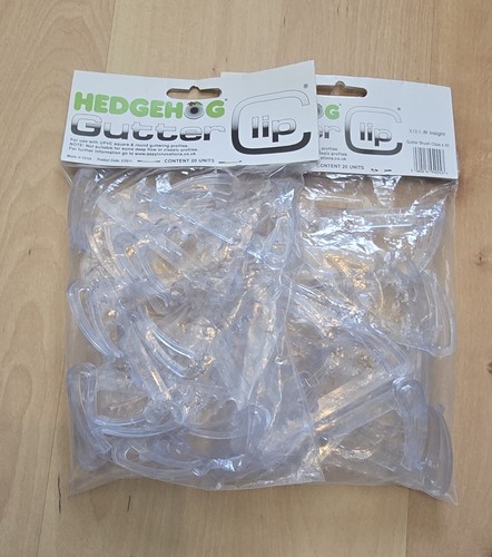 Hedgehog gutter clips - clips,, use